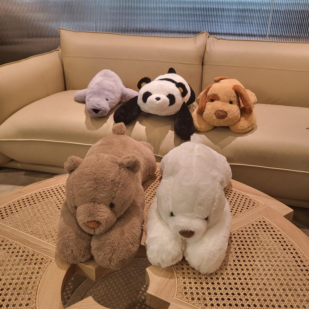 FoxVilla large plush decor adds warmth and charm to any room.