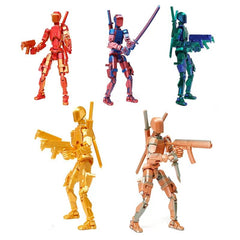 FoxVilla Titan13 side pose highlights durable joints for dynamic poses.