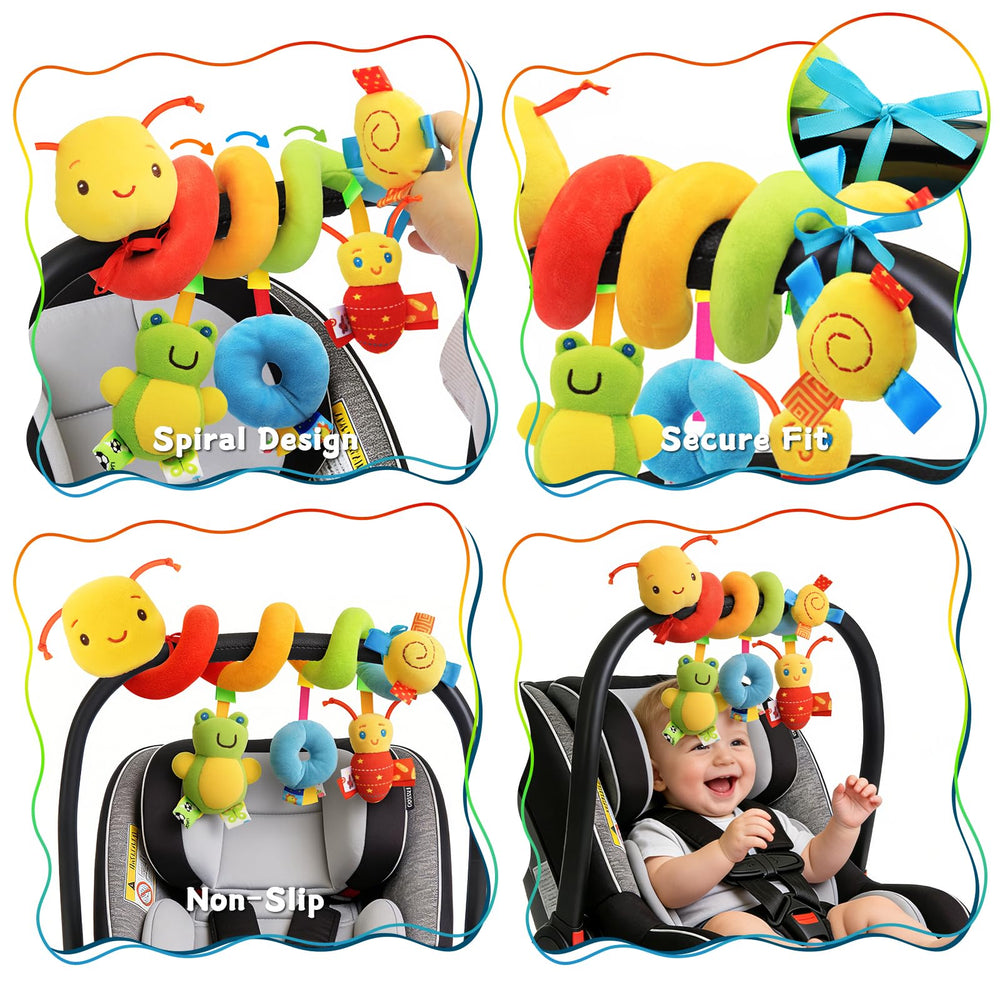 FPVERA colorful smiling plush toys spark visual interest and gentle engagement.