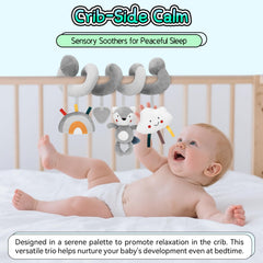 Safe cotton and plush materials from FPVERA ensure gentle touch for newborns.