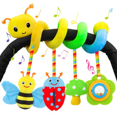 FPVERA upgraded spiral car seat toy for versatile use in stroller and crib.