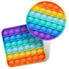 Fpxnb pop fidget round closeup shows calming sensory bubbles for gentle play