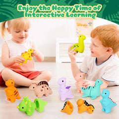 FQKIOMY dinosaur tails visual focus enhances fine motor coordination during play