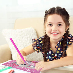 FQOVKYN kids’ craft activity that builds patience and focus.