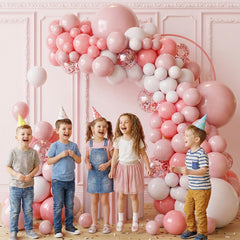 FQZYLCH balloon glue and ribbon set for easy assembly