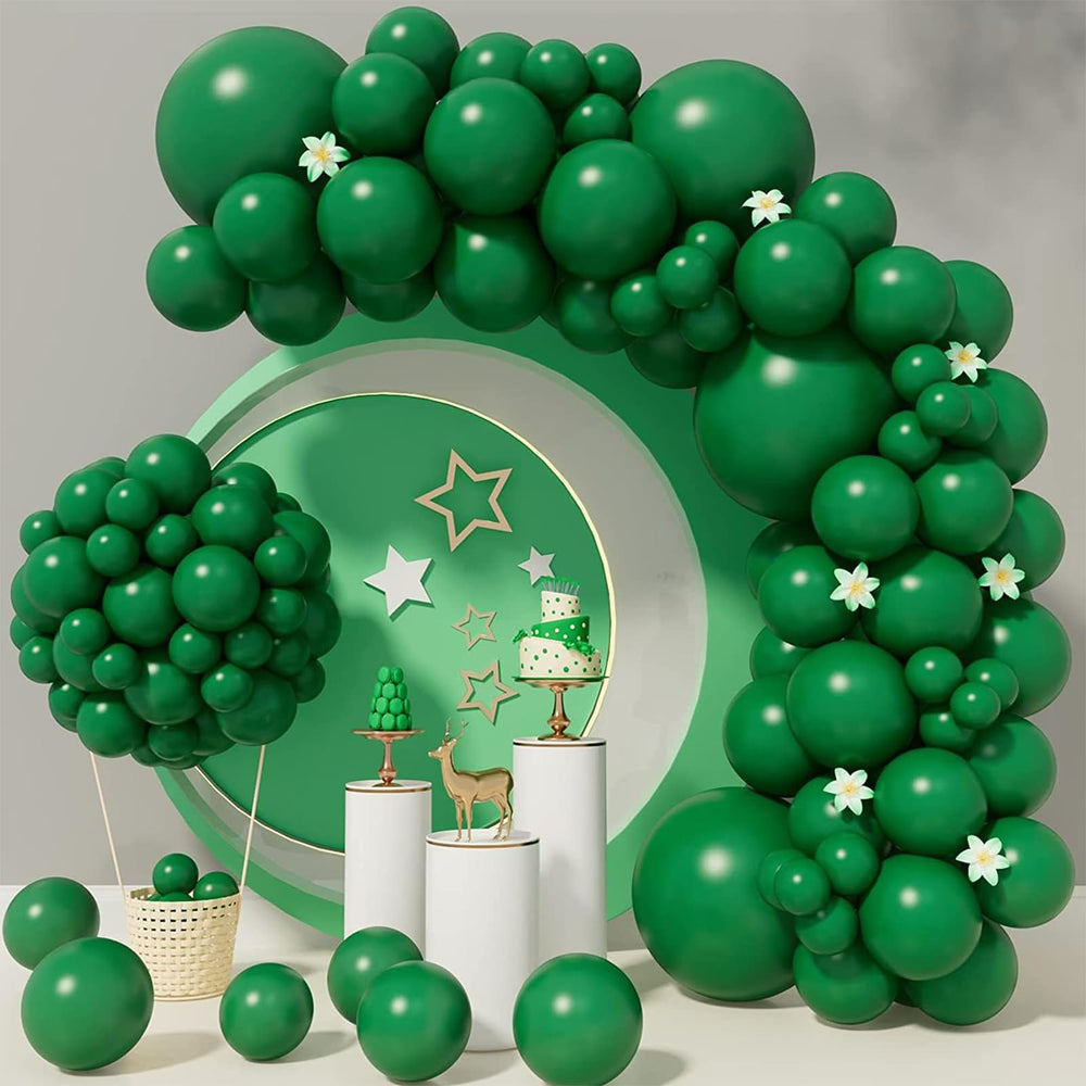 FQZYLCH dark-green decor ideal for Christmas and celebrations.