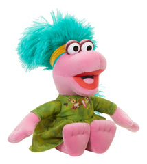 Fraggle Rock Mokey plush close-up showing soft texture for hugs.