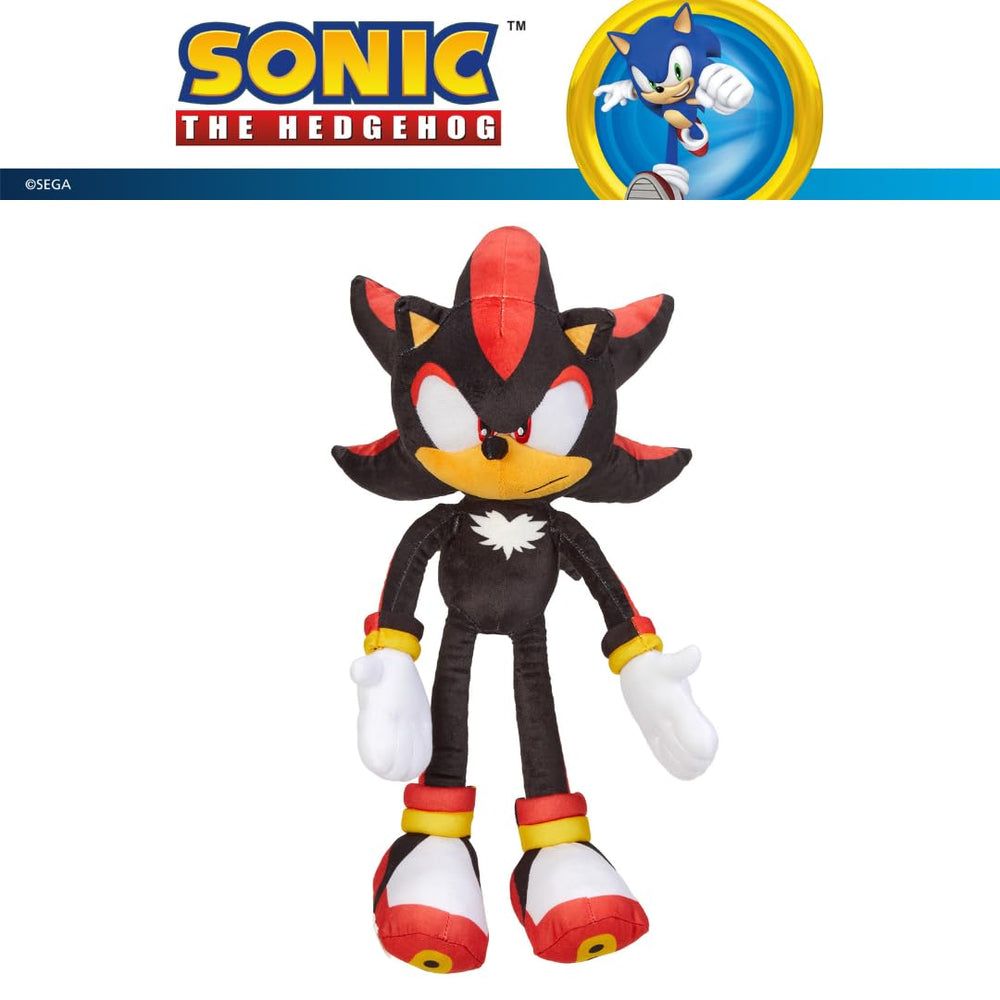 Franco Shadow Hedgehog plush shows quills and bold colors.