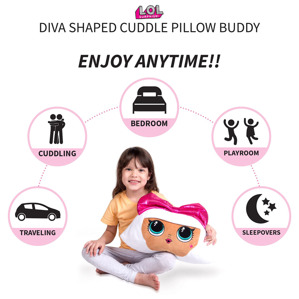Soft plush fabric invites gentle hugs from Franco cuddle pillow buddy.