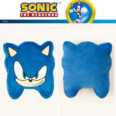 Pillow highlights bright Sonic colors ideal for living rooms and bedrooms.