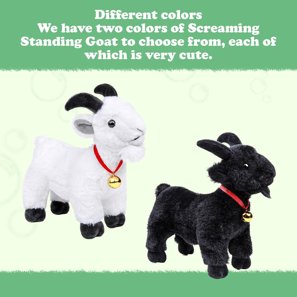 Frankiezhou Home-interactive-goat-bell-plush: ideal gift for birthdays and holidays