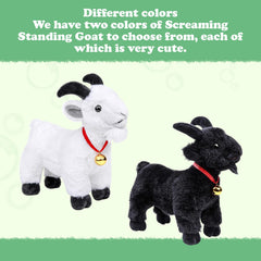 Frankiezhou Home-interactive-goat-bell-plush: ideal gift for birthdays and holidays