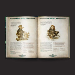 Dragonbane core rulebook open reveals quick-start rules for smoother sessions.