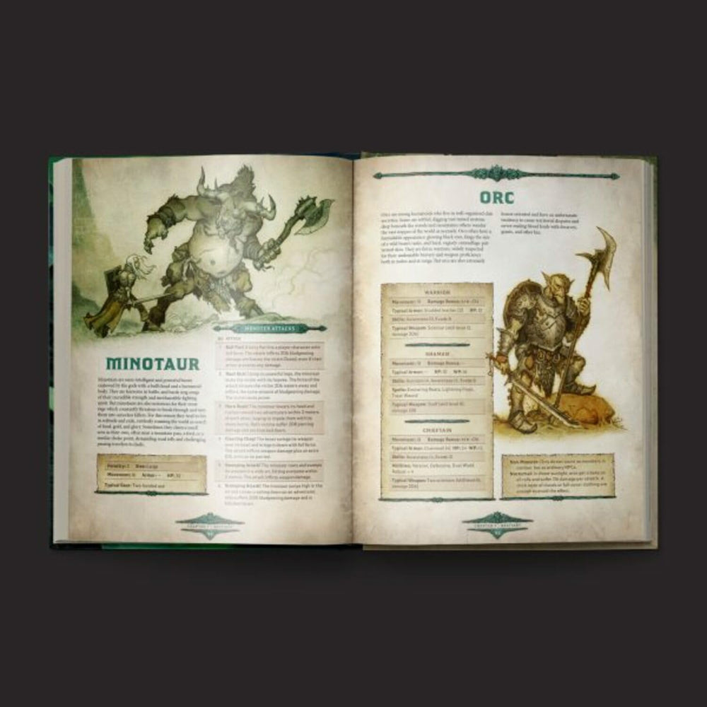 Dragonbane magic spells artwork hints at wonder and strategy.