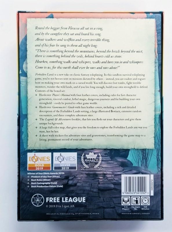 Free League Forbidden Lands Legends & Adventurers booklet, adds unique backgrounds for richer characters.