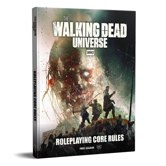 Free League Walking Dead Core Rules cover image showing durable hardback for immersive campaigns