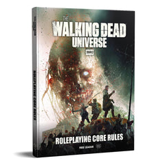 Free League Walking Dead Core Rules cover image showing durable hardback for immersive campaigns
