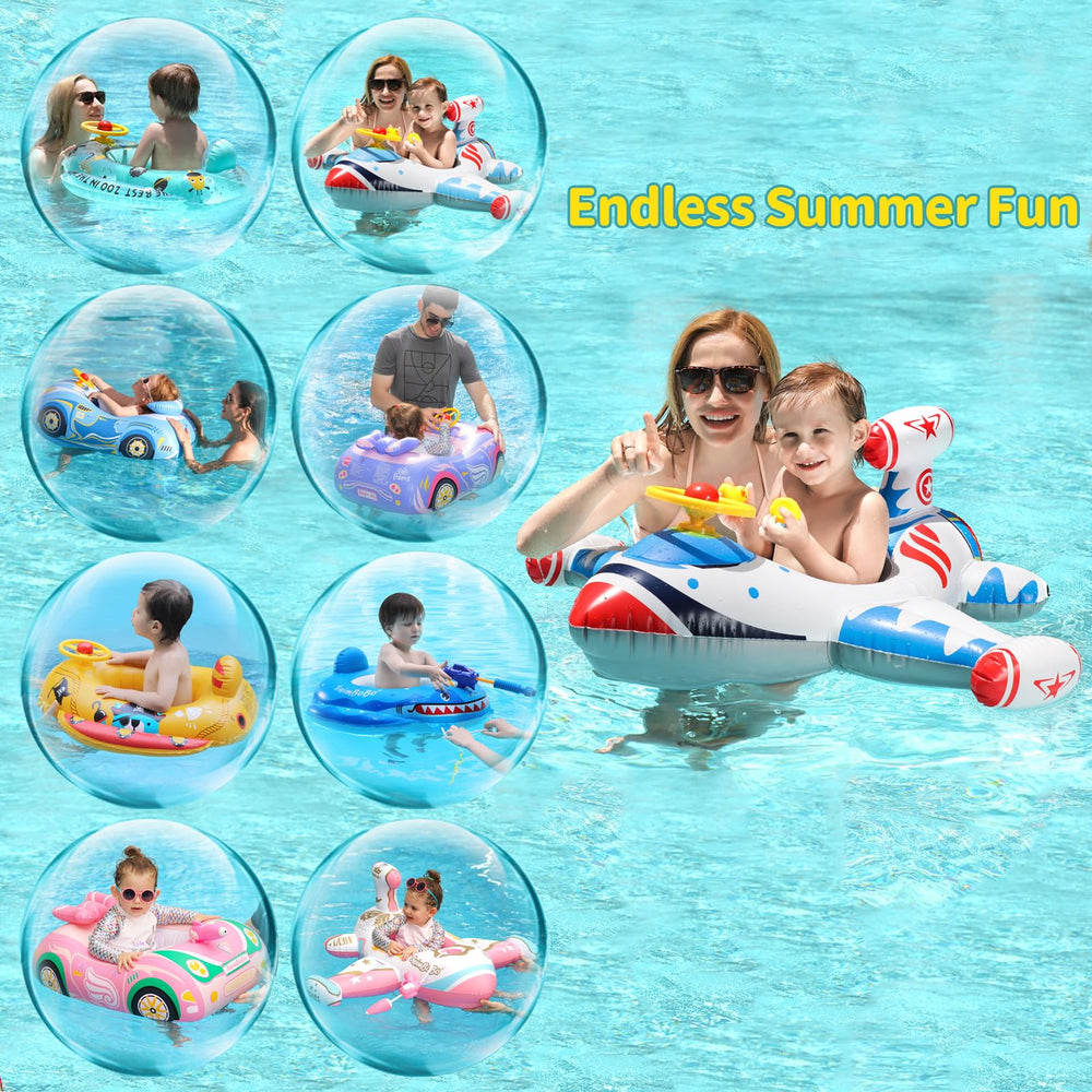 Free Swimming Baby Swimbobo portable float folds compact for travel and trips