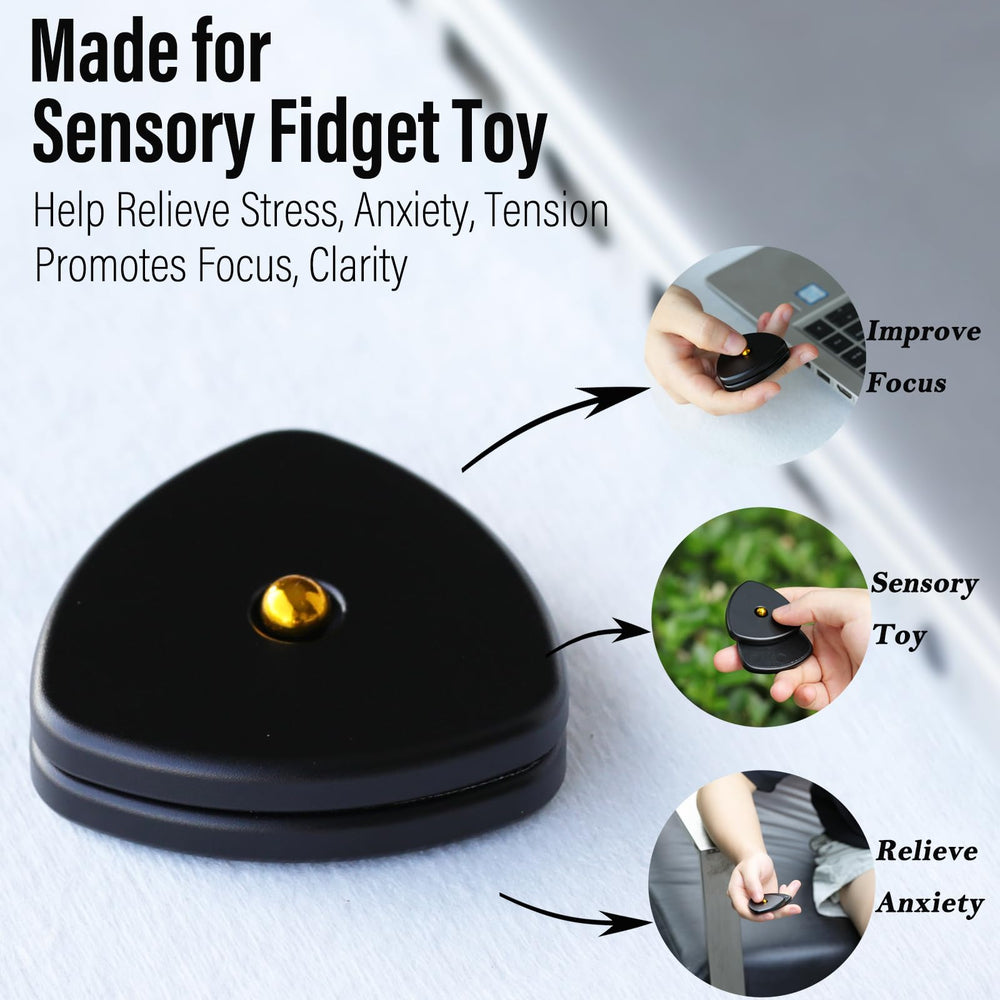 FREELOVE Pivot magnetic fidget slider silent operation for quiet use.
