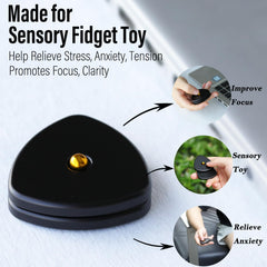 FREELOVE Pivot magnetic fidget slider silent operation for quiet use.