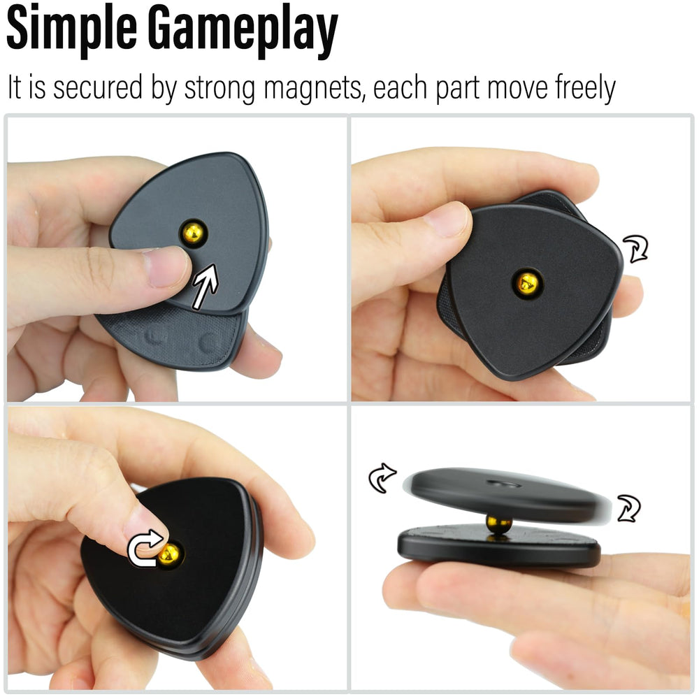 FREELOVE Pivot magnetic fidget slider sticker sound enhances sensory experience.