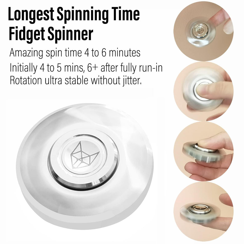 FREELOVE metal spinner pocket-compact design fits discreetly in hand for focus sessions.