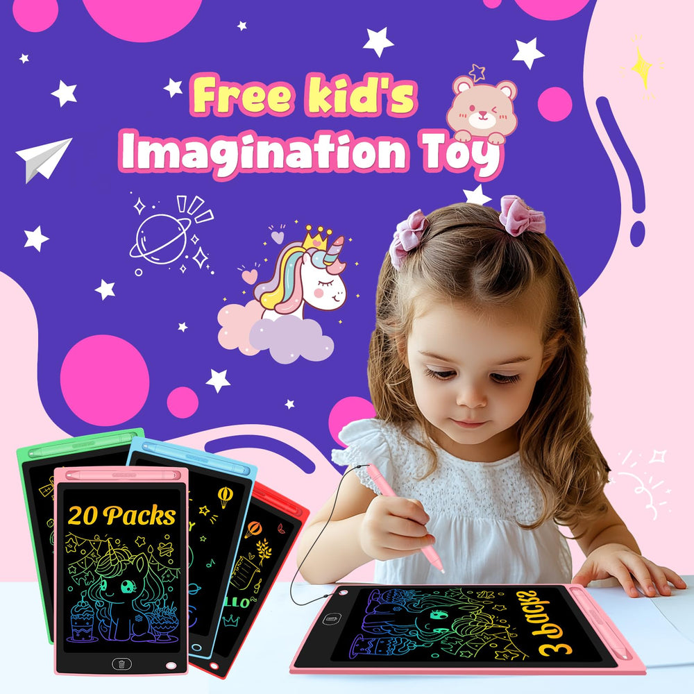 Frelswon LCD tablet with erase button front for instant clearing