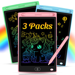 Frelswon blue LCD writing tablet with erase button for quick, mess-free drawing