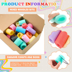 Frienda small-size foam noodles ideal for precise crafts and necklace making.