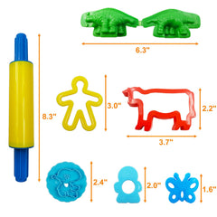 FRIMOONY creative play set inspires open-ended dough activities at home or classroom