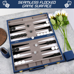 Froggod backgammon 30 pieces provide a complete two-player setup.