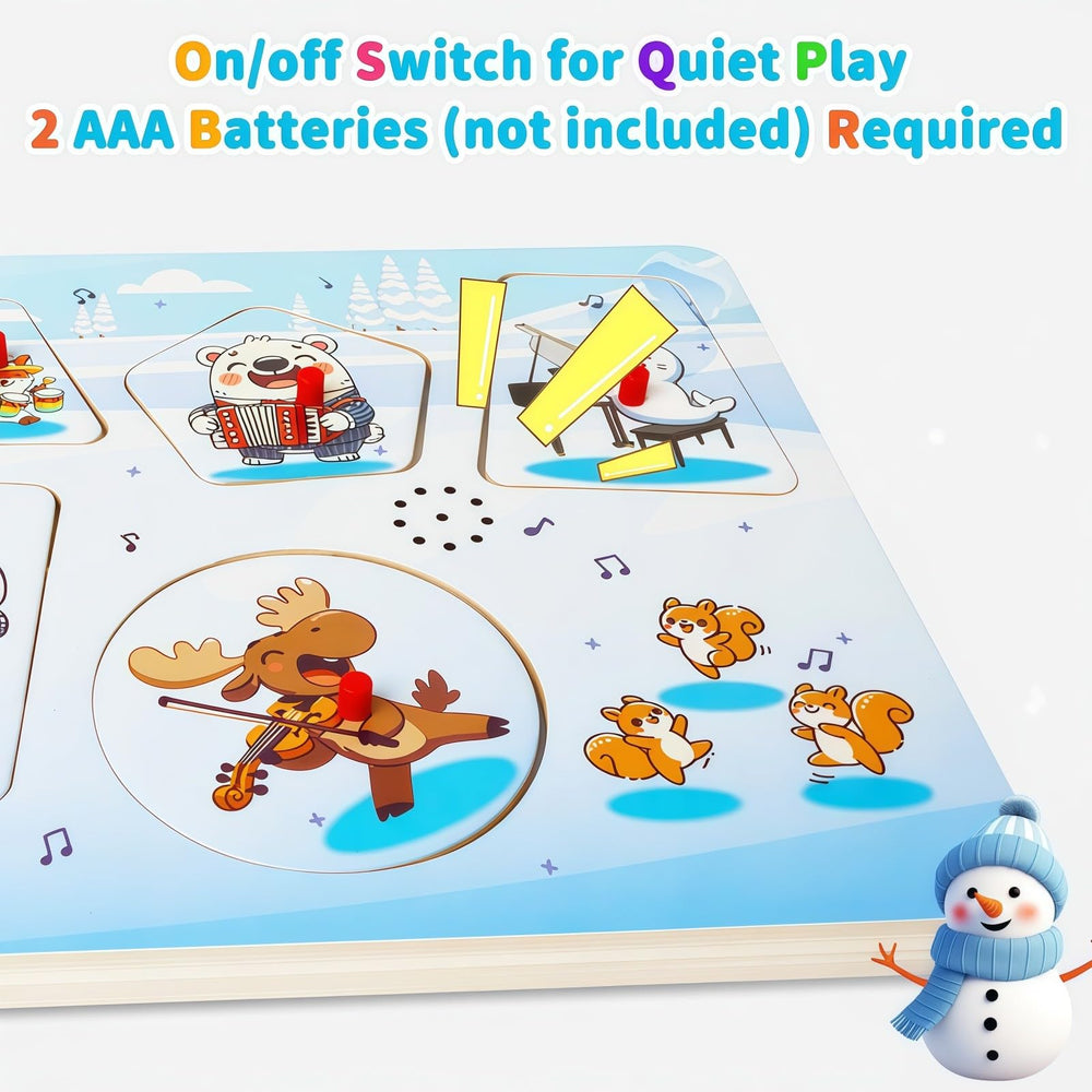 FROM ONE quiet music puzzle offers engaging, non-screen entertainment for kids.