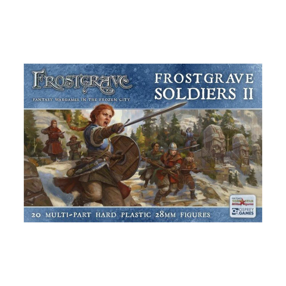 Frostgrave Female Soldiers 28mm figures for tabletop battles and customizable warbands