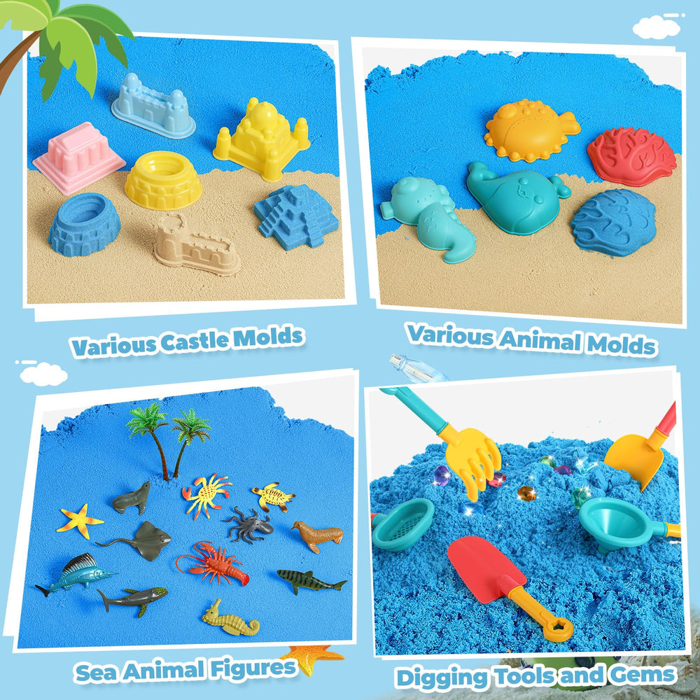 FRUSE 8 diamond gems promote treasure-hunt style discovery during sandbox time.
