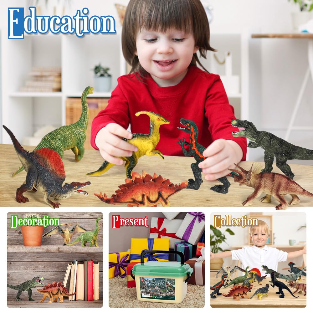 FRUSE dinosaur information book included to spark curious minds with bite-sized facts