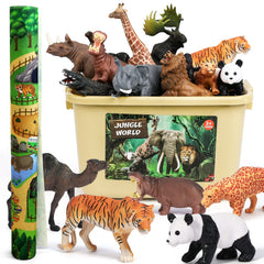 FRUSE safari lion figurine for dynamic jungle play and storytelling