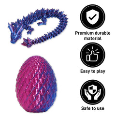 FRVTJS dragon inside visible through egg with dragon figure.