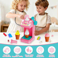 FS Kids Pretend Play Store Set coffee, breads, and snacks encourage kitchen-themed play