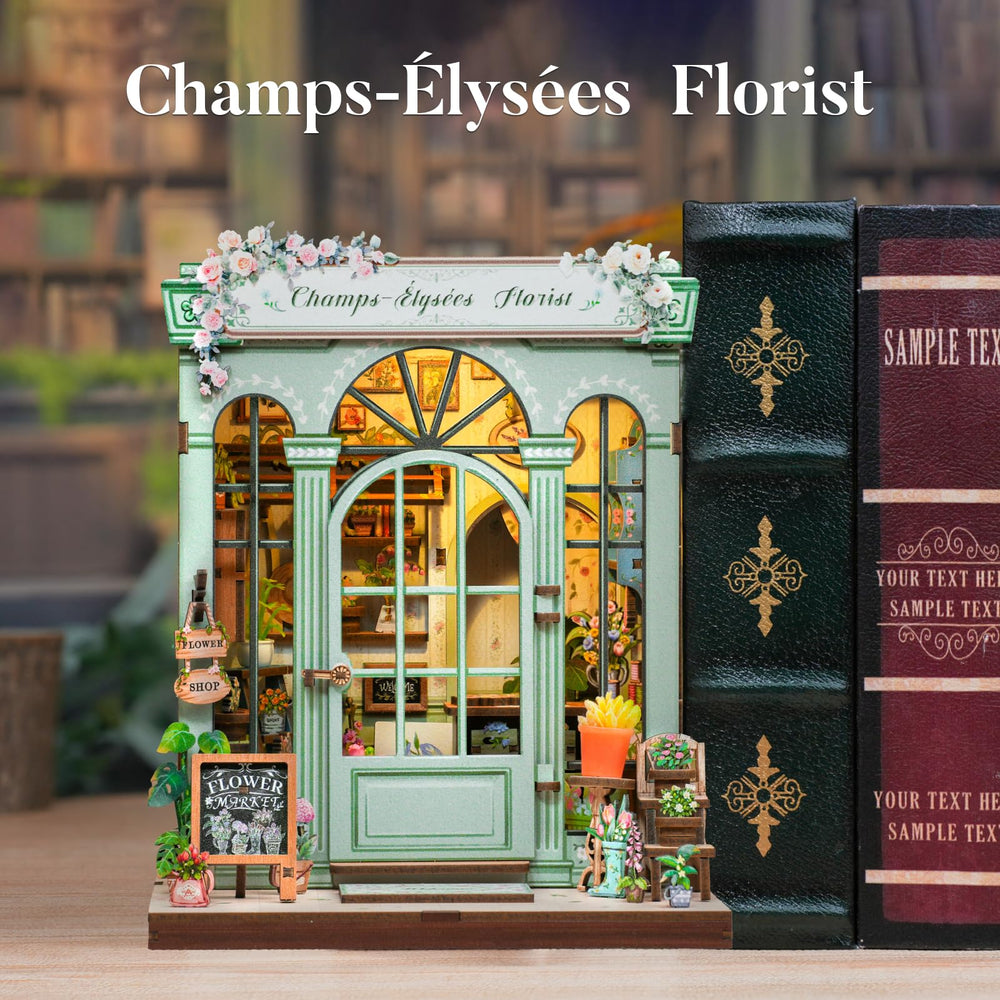 Fsolis Book Nook Kit assembly guide aids beginners in a satisfying project