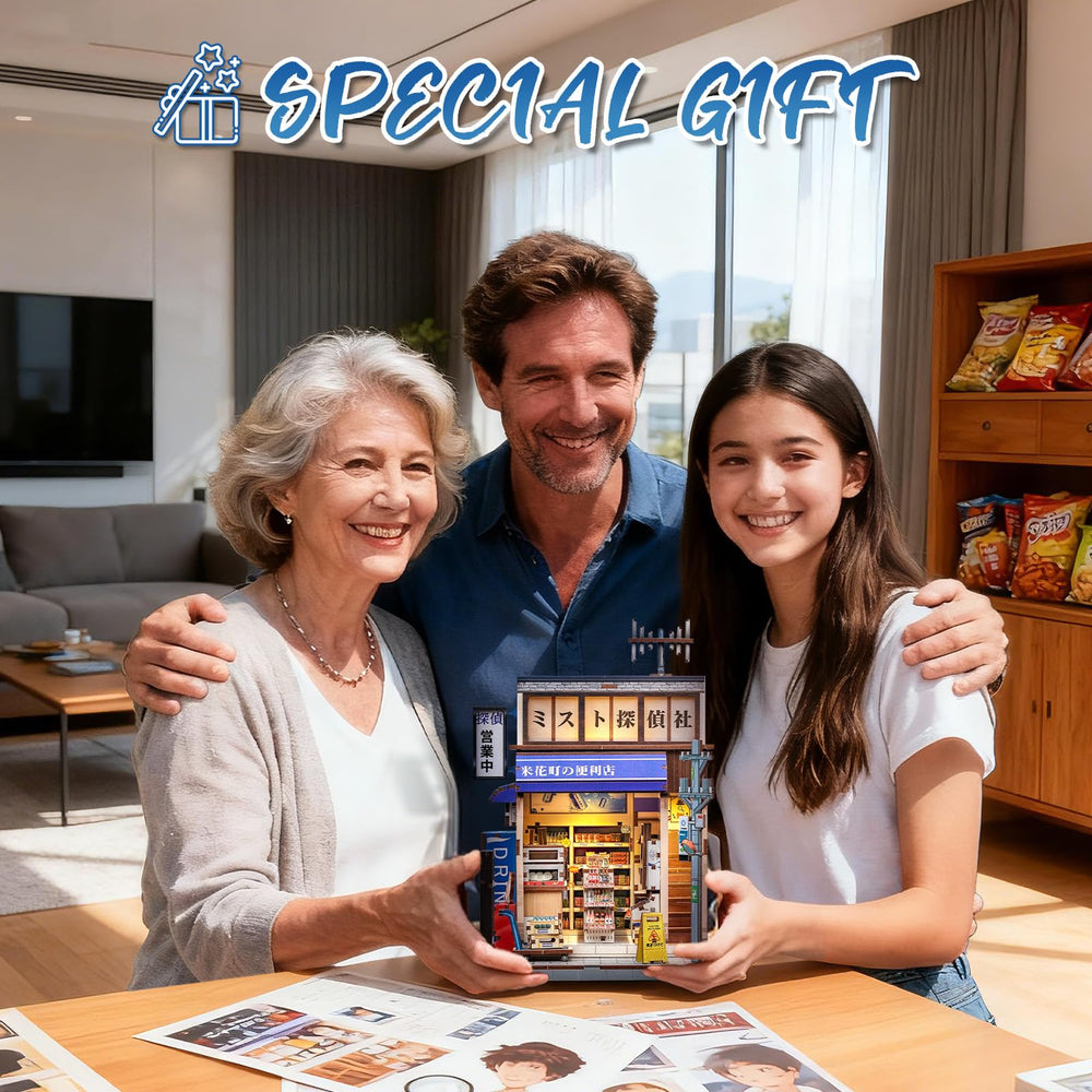 Fsolis Book Nook Kit instruction guide helps clear step-by-step setup.