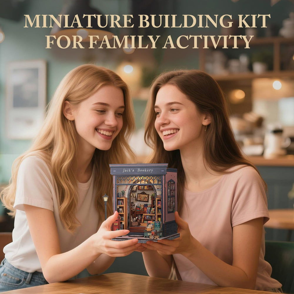Fsolis Book Nook Kit includes parts and prep tips for assembly