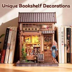 Fsolis Book Nook Kit Japanese detailed instructions friendly to beginners and teens.