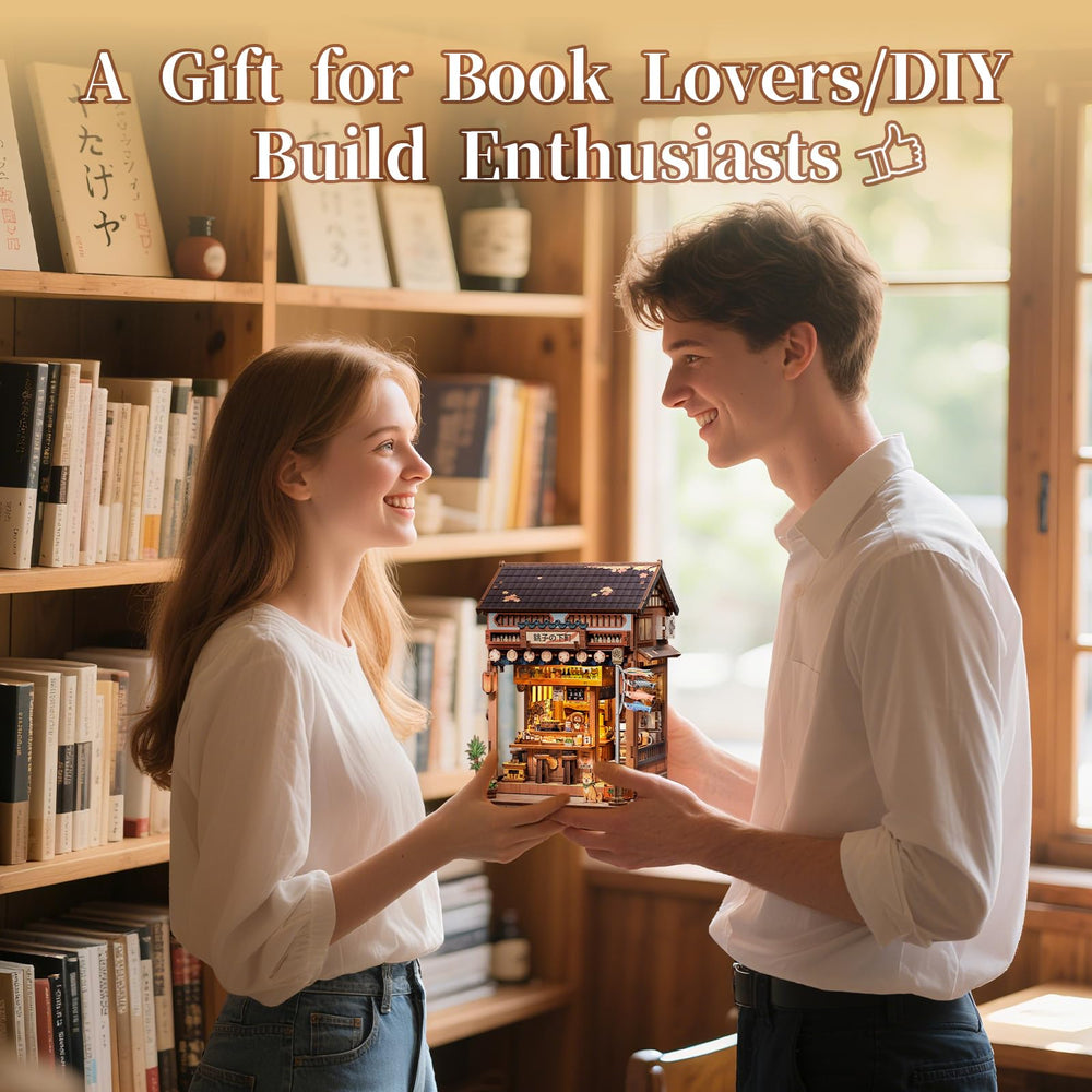 Fsolis Japanese Book Nook Kit gift idea for book lovers and crafters.