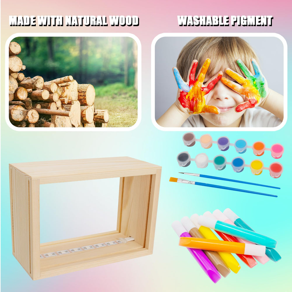FTBox all-in-one kid crafting kit with essentials to start painting