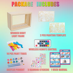 FTBox dual design templates showing unicorn and mermaid artistry