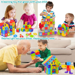 FUBAODA colorful blocks are a thoughtful gift for kids over three years old.