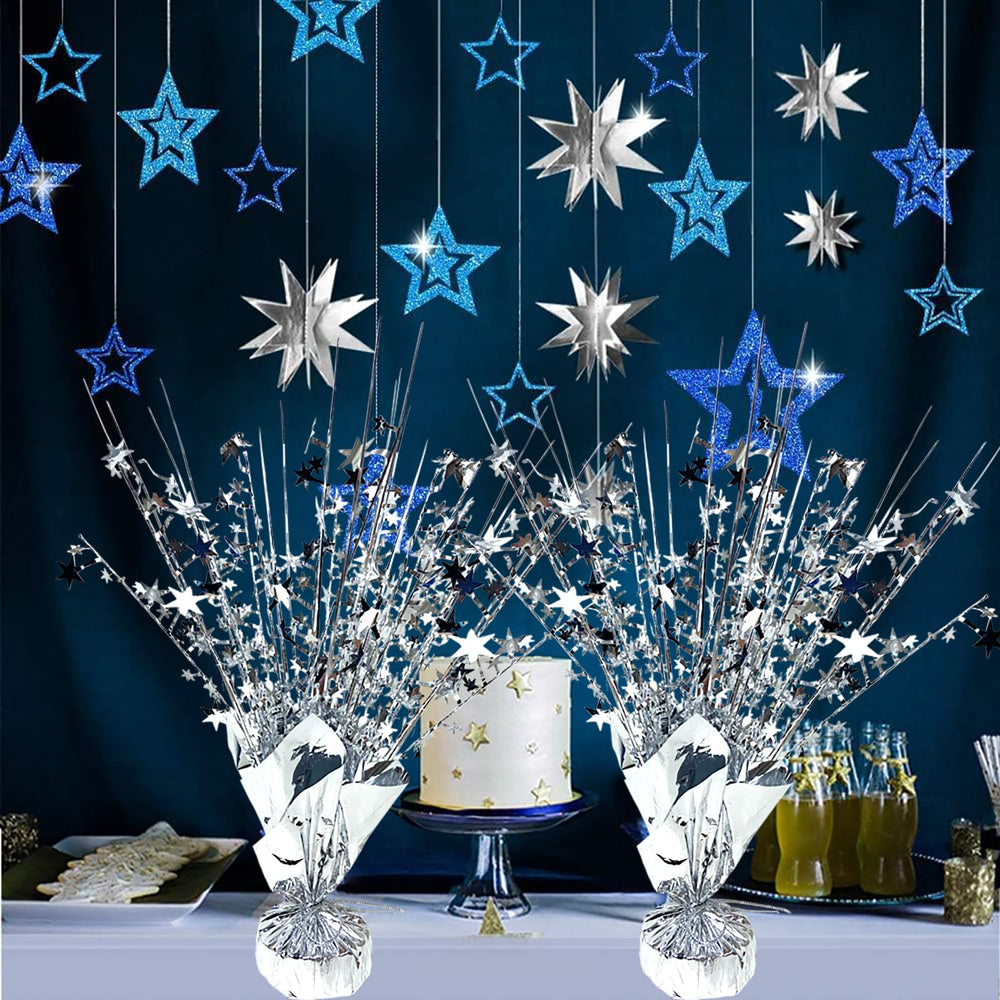 FUBININA 12.4-inch height centerpiece commands table attention without crowding.