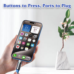 FufoneUS dummy phone blue rainbow kids play ideal for pretend games