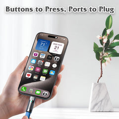 FufoneUS dummy phone material close-up with aluminum alloy frame.