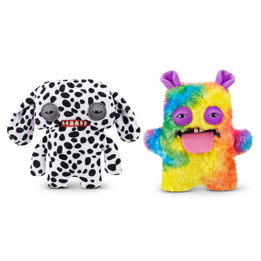 Fuggler Annoyed Alien Dog 9-inch plush, playful desk buddy and conversation starter